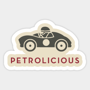 old school car driving petrol oldtimer Sticker